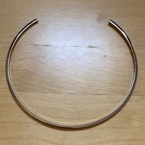 J Crew gold choker necklace